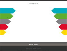 Tablet Screenshot of colosims.de